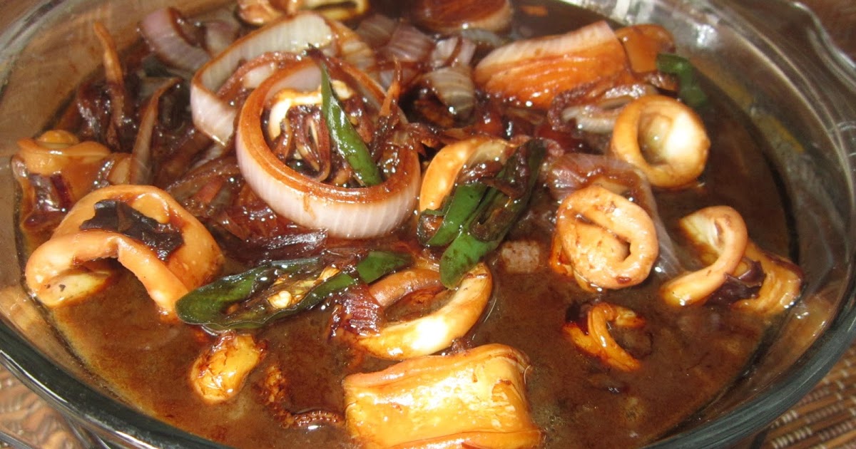 RESEPI CIKGU ANI: SOTONG MASAK KICAP RINGKAS