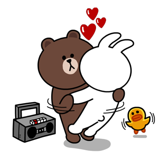 570+ Gambar Kartun Romantis Line HD