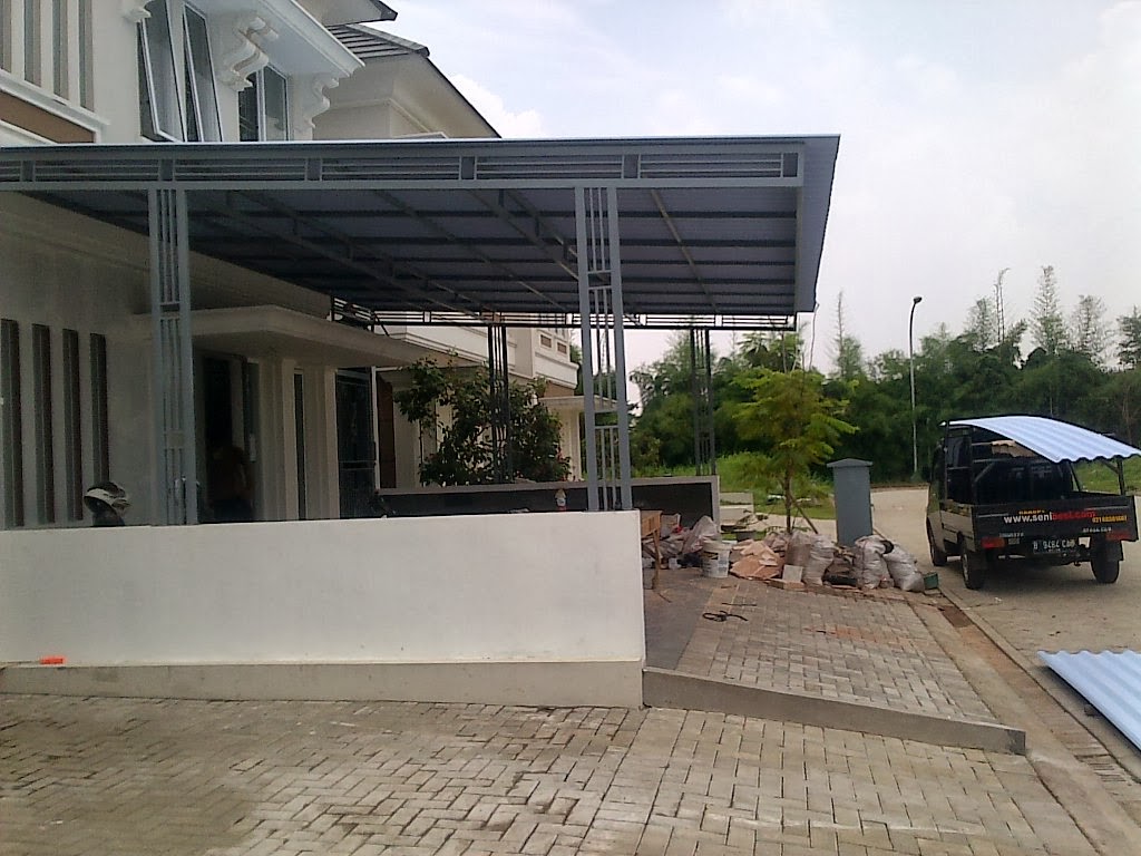 canopy carport kanopi  jual kanopi  atap  gelombang atap  