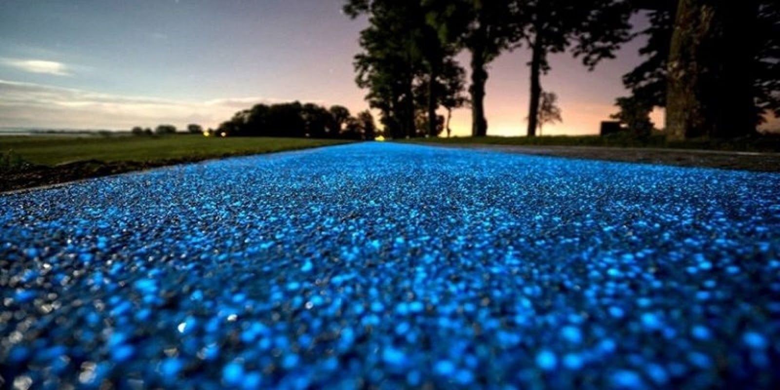 Poland Introduces An Eco-Friendly, Solar-Powered Bicycle Lane That Glows In The Dark