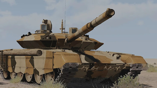 T-90AM/SMを砂漠迷彩にしたArma3用MOD