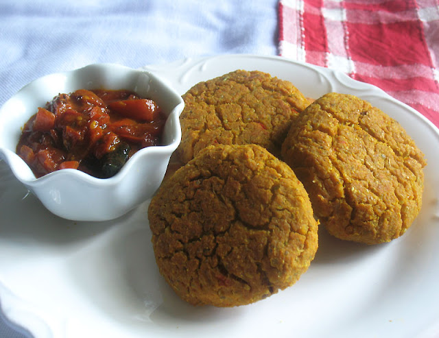 Chickpea Quinoa Pumpkin Burgers