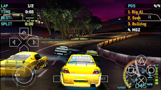 Need for Speed - Underground Rivals PPSSPP High Compress