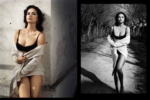 Adriana Lima is officially'back' with a sexy photo shoot for Vogue