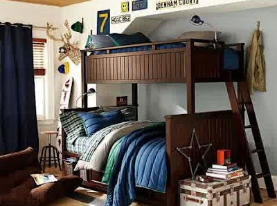 Contoh kamar tidur keren remaja laki laki