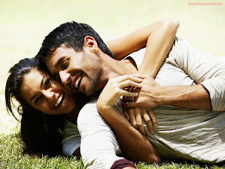 Young Couple in Love Love Wallpaper