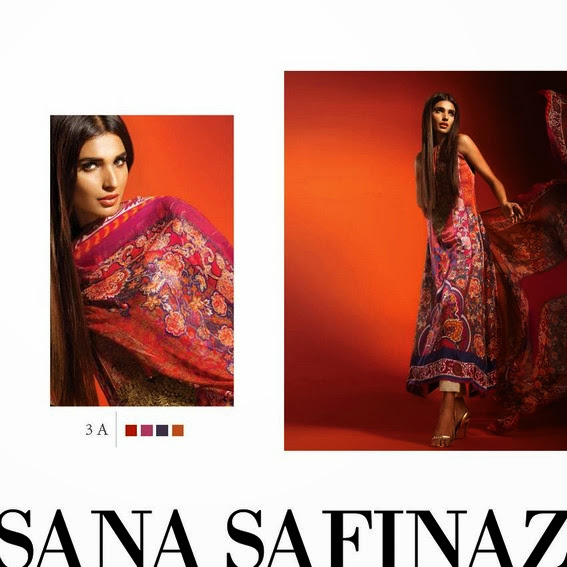 Sana Safinaz Pure Silk Collection 2013-14