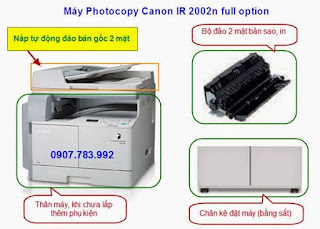 May Photocopy Canon iR 2002n full option