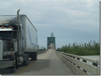 crossing the river