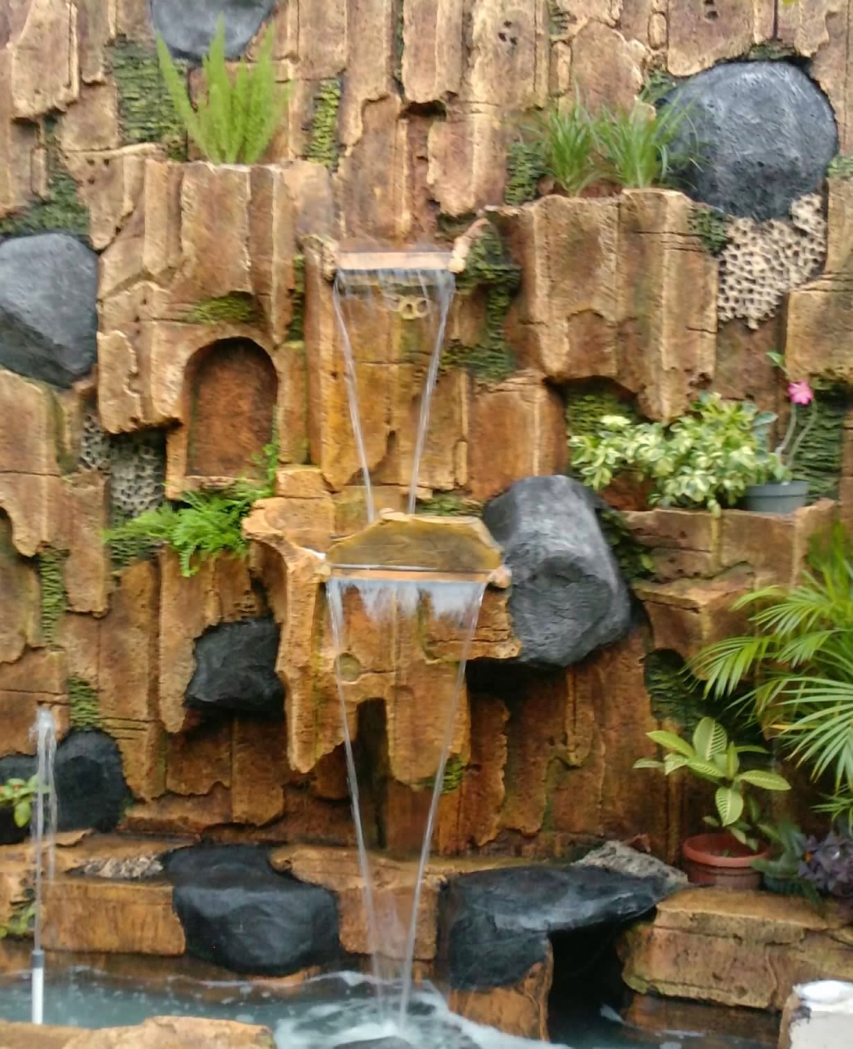 Taman garden menerima pembuat relief air terjun jasa 
