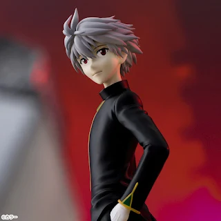 Luminasta Figure Kaworu Nagisa [ Command Uniform Ver. ] - Rebuild of Evangelion, Sega