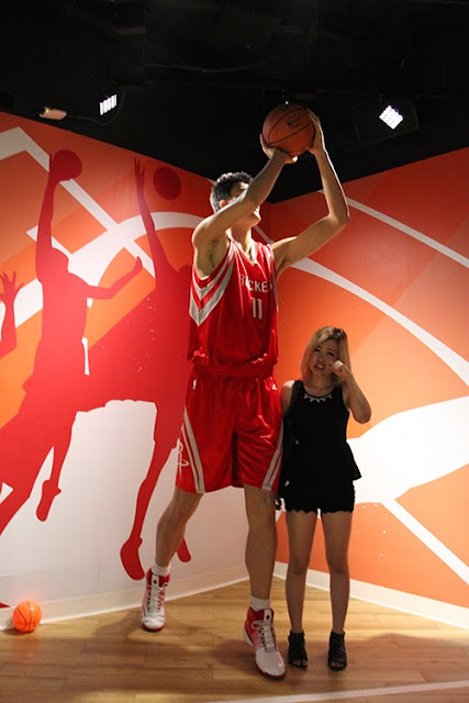 Madame Tussauds Bangkok yao ming