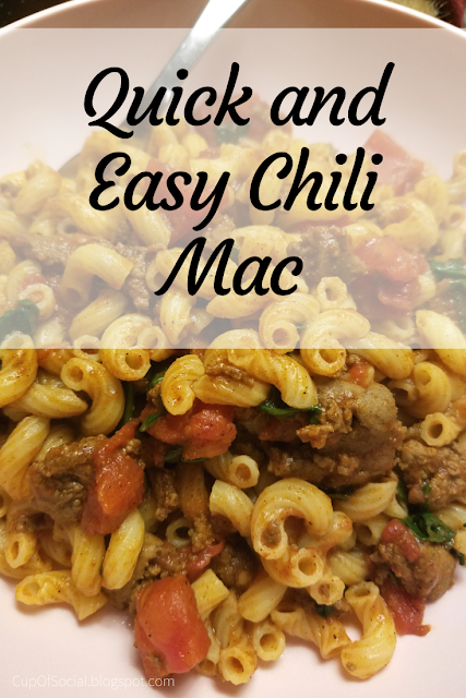Quick and Easy Chili Mac | A Cup of Social