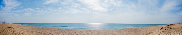 Panorama shot of Madhavpur Beach