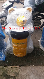 Sản xuất thùng rác chuột túi nhựa composite