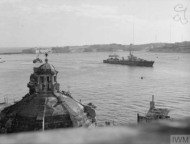 HMS Maori at Malta, 27 January 1942 worldwartwo.filminspector.com