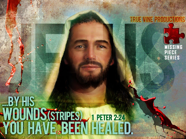 Jesus HD wallpaper about healing 1 Peter 2:24 image