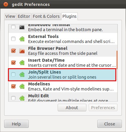 Install Gedit Plugins