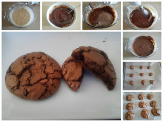 receta galletas brownie chocolate sencilla 