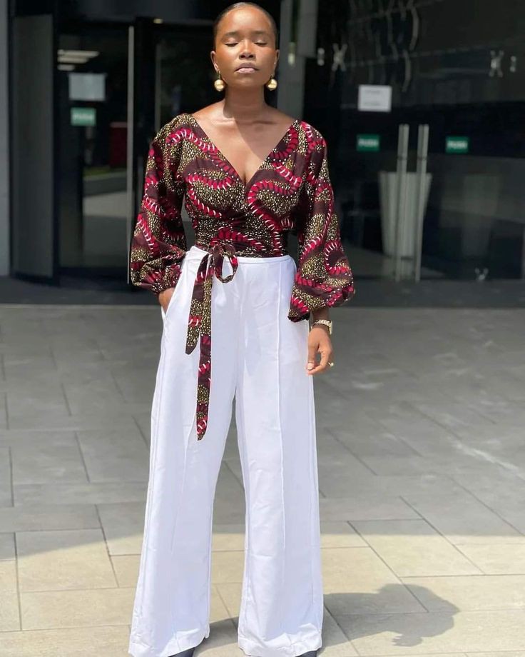 Best Adire Top and Trouser Styles for Ladies in 2023  Kaybee Fashion Styles