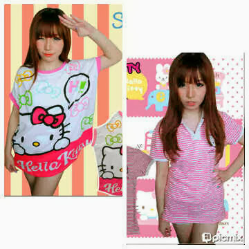 Jual Kaos Polo Hello Kitty Murah Grosir Ecer