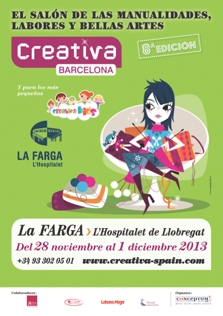 CARTEL OFICIAL SALON CREATIVA BARCELONA 2013