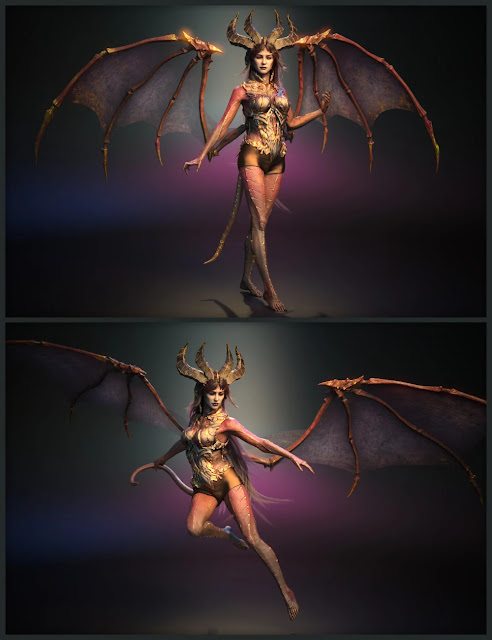 Succubus Poses for Tara 9