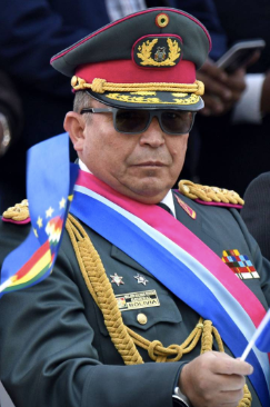 Ο διοικητής των βολιβιανών ενόπλων δυνάμεων, Ουίλιαμς Κάλιμαν