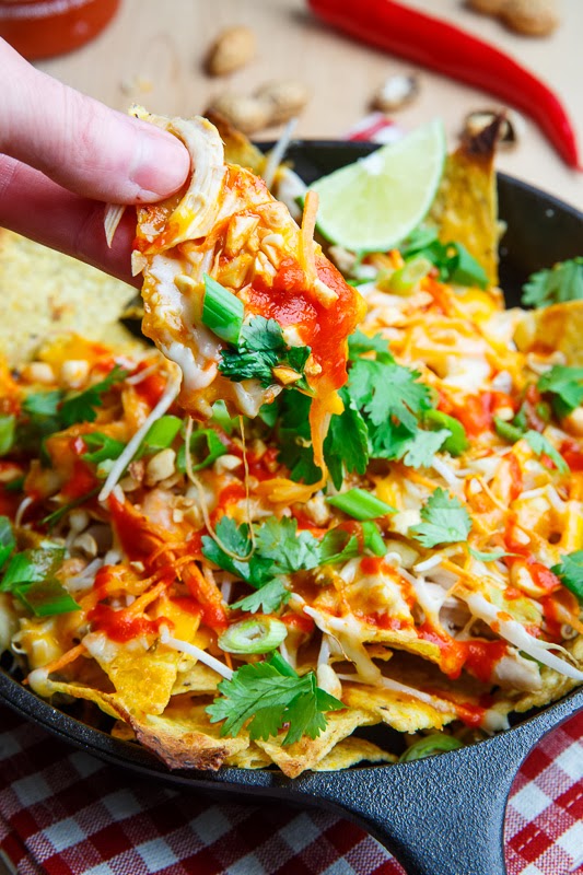 Chicken Pad Thai Nachos