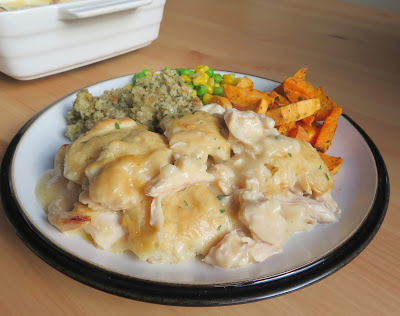 Chicken & Dumpling Casserole for Two