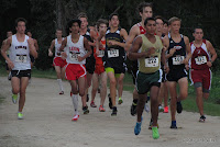 Lion's Roar high school boys' 5 km.