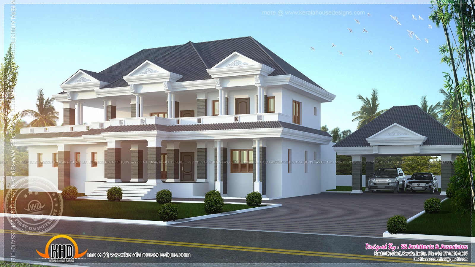  Modern  super luxury  home  design Indian House  Plans 