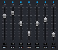 Setting equalizer