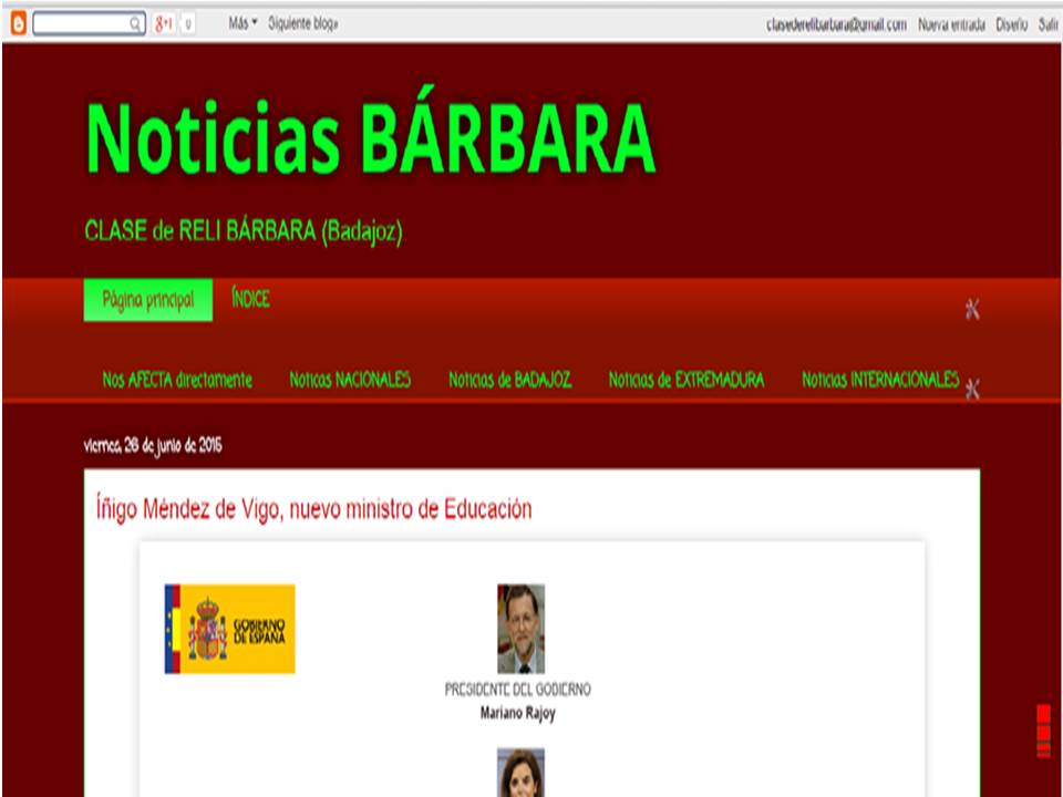 Noticias Bárbara