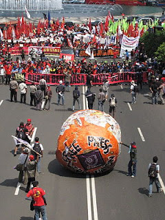 Pawai Hari Buruh 2009 di Jakarta