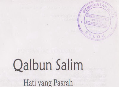 Stempel PEMDA-Qalbun Salim