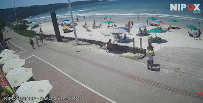 ao vivo da praia de bombinhas