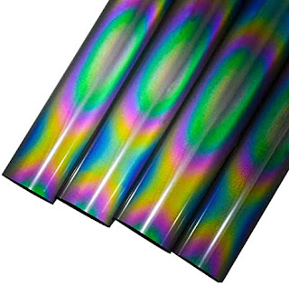 Rainbow Reflective Heat Transfer vinyl