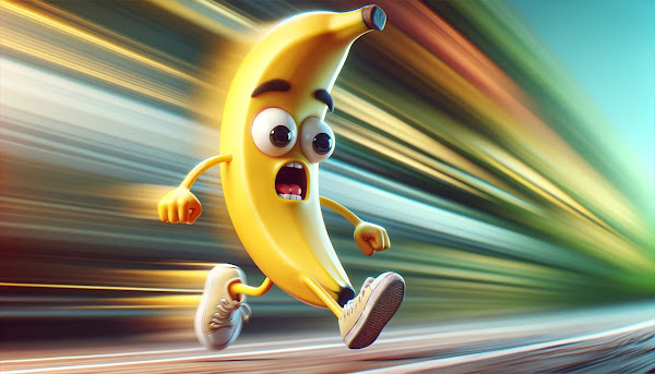 驚くほど足が速くなったバナナ