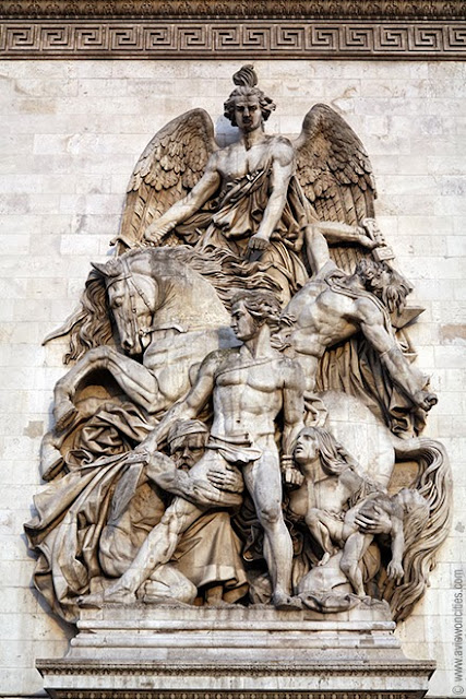 Arc de Triomphe Relief