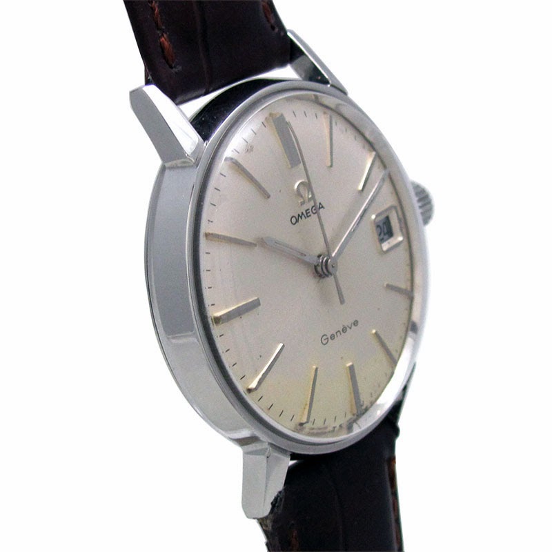 OMEGA GENEVE DATE MANUAL WINDING WATCH by wristmenwatches