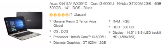  Laptop Asus di Indonesia menjadi pilihan terbaik untuk menunjang kebutuhan pekerjaan Anda Berita laptop Harga Laptop Asus Core i3 RAM 4GB Murah Terbaru 2017