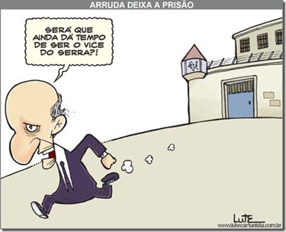 Arruda deixa a prisão