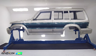 Mitsubishi Pajero Super Exceed 92 plastic model kit 1/24 tamiya