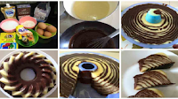 Resep Membuat Puding Zebra yang Cantik, Lembut dan Menyegarkan