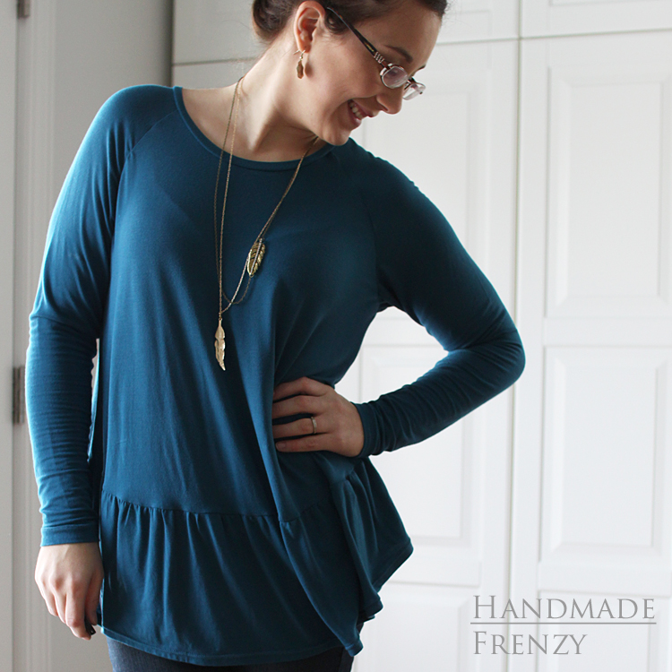 Women's Waterfall Raglan // NEW Pattern Release // Sewing For Women