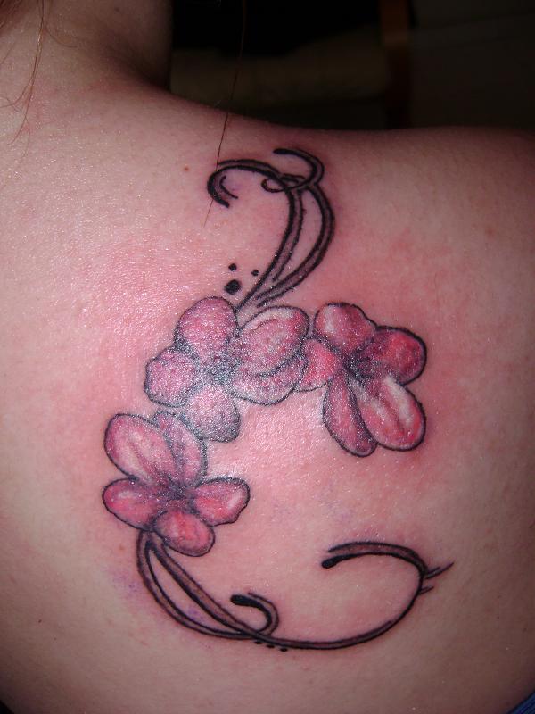 flower tattoo, hawaiian flower tattoos, flower tattoo meanings, cherry blossom tattoo, flower meanings, small flower tattoo, hibiscus tattoo, tattoo designs, butterfly tattoo-43
