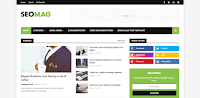 Template Blogger Niche Seo Mag SEO Mag adalah template blogger profesional yang sempurna untuk iklan dan adsense. Ini memiliki desain yang sepenuhnya responsif dan cocok untuk berbagai ukuran layar, SEO Mag juga sepenuhnya dapat disesuaikan dan fleksibel. Ketika datang untuk meningkatkan penghasilan iklan, itu tidak mengecewakan, karena memiliki beberapa area iklan strategis.