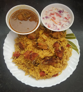 Chicken biriyani