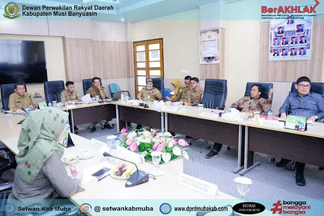 DPRD Muba RDP tentang realisasi program dan kegiatan CSR Tahun 2022